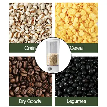 NOI Hrana Uscata Dozator Montat pe Perete Alimentare Cutie de Depozitare Moistureproof Alimentare Container Etanș Pentru Cereale de Orez Boabe de Cereale