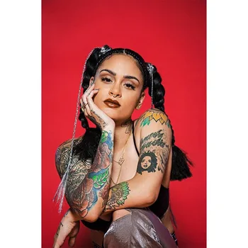 Noi Kehlani Muzica Rap Cântăreață Fată Stea-Mătase De Artă Poster Autocolant De Perete Decor Cadou