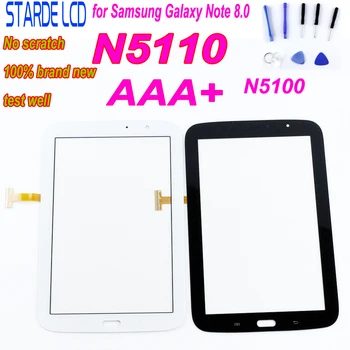 Noi N5100 Fata Panou de Ecran Tactil pentru Samsung Galaxy Note 8.0 N5110 Digitizor Tabletă cu Ecran Tactil de Sticlă din Față Senzor 3G si Wifi