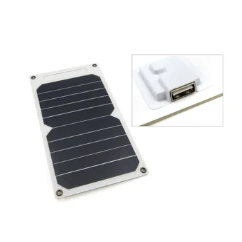 Noi Porturi USB 5V Panou Solar Încărcător 10W Portabil Ultra Subțire Panou Solar pentru Telefon Inteligent Încărcător Solar Panou