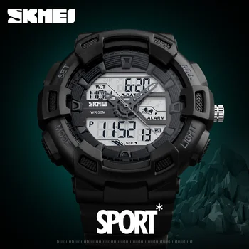 Noi SKMEI Bărbați Ceasuri Digitale Sport Ceasuri de mână de Moda Casual Multifuncțional Ceas rezistent la apa Relogio Masculino 1189 zk20