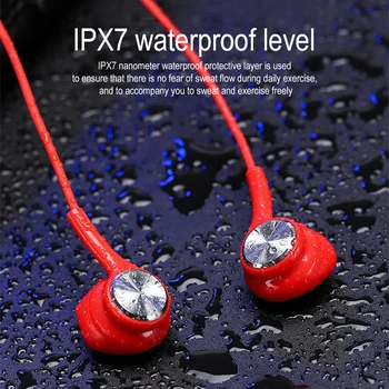 Noile Căști fără Fir Bluetooth Magnetic Stereo Sport Mini set cu Cască IPX7 rezistent la apă Wireless Cu Microfon Pentru Smartphone-uri ZT
