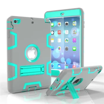 Nou Copil în condiții de Siguranță Armura Caz Pentru Apple iPad mini 1 2 3 Funda Grele Silicon Hard Cover Pentru ipad mini 123 7.9 inch Caz+film+pen