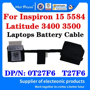 NOU, Original, Cablul de la Baterie firul de la Baterie Pentru Dell Inspiron 15 5584 Latitudine 3400 3500 E3400 Laptop-uri Acumulator Cablu 0T27F6 T27F6