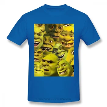 Noua Colectie De Vara De Design Shrek Film De Comedie Din Bumbac Pentru Bărbați T-Shirt