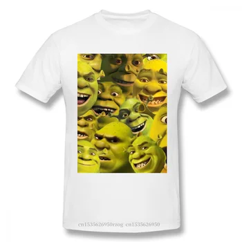 Noua Colectie De Vara De Design Shrek Film De Comedie Din Bumbac Pentru Bărbați T-Shirt