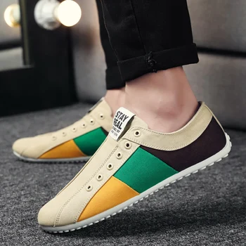 Noua culoare de potrivire pantofi sport bărbați lumina respirabil vulcanizat pantofi barbati Zapatos Hombre plat confortabil pantofi casual pantofi