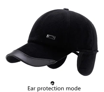 Noua Moda Barbati Șapcă De Baseball Umbra Pălării Pentru Bărbați De Iarnă Primăvară Trucker Casual Cap Snapback Proteja Urechile Oamenilor Pălărie