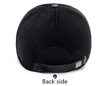 Noua Moda Barbati Șapcă De Baseball Umbra Pălării Pentru Bărbați De Iarnă Primăvară Trucker Casual Cap Snapback Proteja Urechile Oamenilor Pălărie