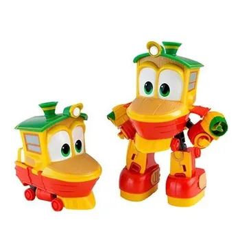 NOUL hot-4buc/set 8cm Robot Trenurile de Transformare Kay Alf Dinamic Tren de Familie Deformare vagon de acțiune figura jucării păpușă jucărie