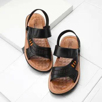 Nouă Bărbați Sandale Slip Pe Moda Pantofi Casual Barbati tv cu Non-alunecare de Papuci Roman de Vara, Sandale de Plajă Sandalias Hombre