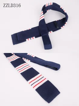 Nouă Bărbați Tricot Lega 5CM Taie Cravata Cadouri pentru Bărbați Cravate Barbati Accesorii Rochie Formale Legături slabe de Moda de Petrecere de Nunta