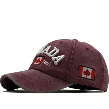 Nouă bărbați șapcă de baseball pentru femei snapback hat CANADA broderie os capac gorras casual barbati casquette șapcă de baseball