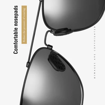 NR.ONEPAUL Acoperire Oglinda Ochelari Oculos de sol aliaj Bărbați ochelari de Soare Lentile Polarizate Brand de Design Red Temple ochelari de Soare