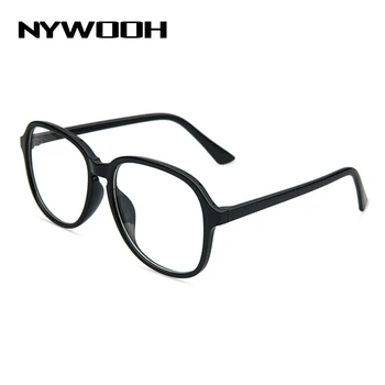 NYWOOH -1.0 1.5 2.0 2.5 3.0 3.5 4.0 Terminat Ochelari Miopie Femei Bărbați Supradimensionate, Ochelari de vedere Unisex Student Ochelari de Miop