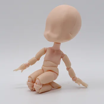 OB11 1/12 Nud Baby Dolls Mingea Corp Comun cu Stand Jucarii Mobile Mini figurina Jucării DIY BJD Papusa