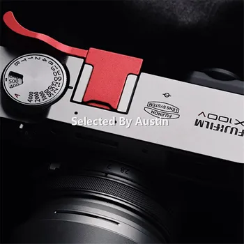 Odihnă degetul mare Degetul Prindere Degetul mare Hot Shoe Cover din Piele Pad Pentru Fuji Fujifilm X100V