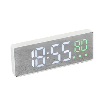 Oglinda Acoustic Control de Detectare ceas deșteptător moda mobilier acasă multi afișare ceas cu alarmă cu afișaj temperatură