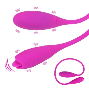 OLO Cap Dublu Limba Vibrator pentru Lesbiene Penis artificial Dop de Fund Jucarii Sexuale pentru Femei Dublu s-a Încheiat Mult Vibrator 7 Viteza de Produse pentru Adulți