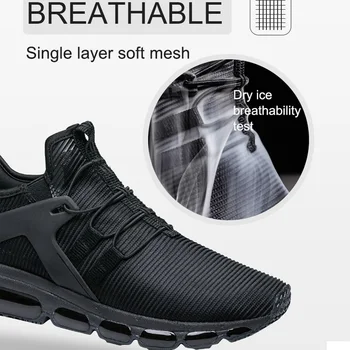 ONEMIX 2020 Pantofi Barbati Adidasi de Vara Usoare Brethable Plasă de Mocasini Casual Apartamente Pernă de Aer Funcționare, Jogging, Mers pe jos Pantofii