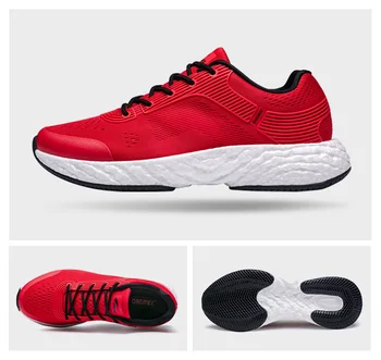ONEMIX Încălțăminte pentru Bărbați Pantofi sport Femei Adidași Confortabil în aer liber, Jogging, Mers pe jos de Pantofi Rosii Pantofi de Moda