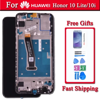 Original Pentru Huawei Honor 10 lite LCD Display cu Touch Screen Digitizer Asamblare Cu Cadru De onoare 10i Reparații Parte