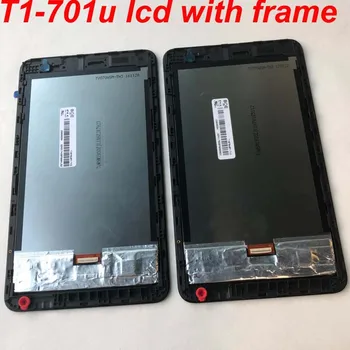 Original+Rama Display LCD cu Touch Screen Pentru HUAWEI MediaPad T1 7.0 701 T1-701 701U T1-701U 701UA T1-701UA Digitizer