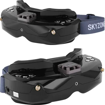 Original SKYZONE SKY02C/SKY02X 5.8 Ghz 48CH FPV Ochelari Suport 2D/3D HDMI Urmărire Cap Cu Fan DVR Camera Pentru RC Avion