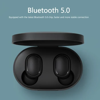Original Xiaomi Redmi AirDots TWS Căști 5.0 Wireless Bluetooth pentru Căști de Reducere a Zgomotului de Control AI Gaming Headset Cu Microfon