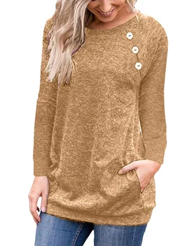 OWLPRINCESS Femei tricotaje de sex feminin 2019 decor de iarnă pulover haina butoane