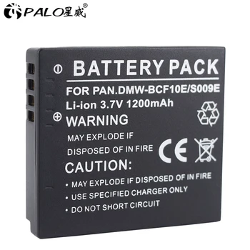 PALO 1BUC DMW-BCF10E DMW BCF10E 3.7 V 1200mAh Camera Baterie Pentru Panasonic DMW-BCF10E DMW BCF10 BCF10 DMC-FS12 DMC-FX60 z1