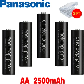 Panasonic Eneloop Original Baterie Pro AA 1.2 V 2500mAh NI-MH Lanterna aparat de Fotografiat de Jucărie Pre-Încărcat Bateriile Reîncărcabile