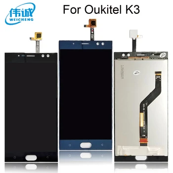 Pentru 5,5 inci Oukitel K3 Inlocuire LCD Digitizer Touch Screen + display lcd de asamblare + Instrumente Gratuite pentru oukitel k3 lcd