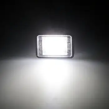 Pentru BENZ GLK-CLASS X204 2007-2013 Masina din Spate LED alb de lumină de inmatriculare lămpii numărului de înmatriculare