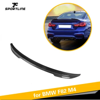 Pentru BMW 82 M4 Coupe - 2018 Fibra de Carbon Spate Spoiler Portbagaj Boot Buza Aripii
