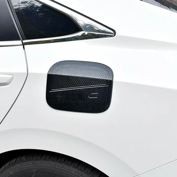Pentru Honda Civic al 10-lea Sedan 2019 2020 Masina Modificarea Accesorii din Fibra de Carbon Linii Rezistent la zgarieturi Auto Capacul Rezervorului de Combustibil Autocolant