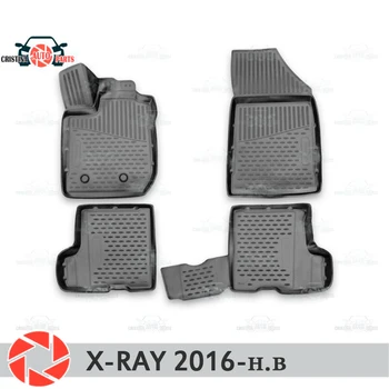 Pentru Lada X-Ray 2016 - covorase covoare non alunecare poliuretan pământ de protecție interior styling auto accesorii