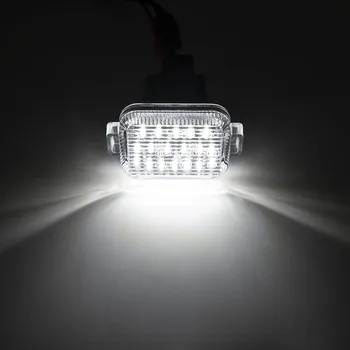 Pentru Mazda A/T Aka Pentru Mazda 6-2017 Led LED Numărul de Înmatriculare Lumina Înlocui Becul Auto Alb din Spate Tag-Lampă 2 buc