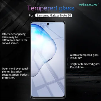 Pentru Samsung Galaxy Nota 20 Sticla NILLKIN Amazing H+Pro Rezistente 2.5 D Temperat Pahar Ecran Protector