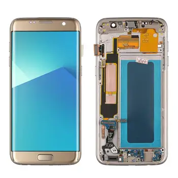 Pentru SAMSUNG Galaxy S7 edge display G935 SM-G935F Super Amoled Display LCD si Touch Screen Digitizer Asamblare Piese de schimb