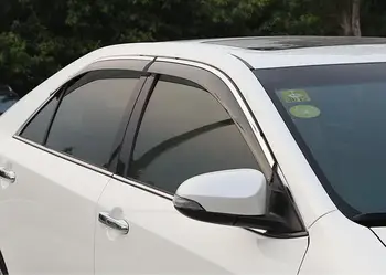 Pentru Toyota Camry Fereastră din material Plastic Viziera de Aerisire Nuante Soare Ploaie Deflector de Paza Pentru Camry Accesorii Auto 4BUC/SET 2013-2017