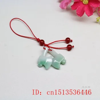 Personalizare Naturale de Smarald Chinezesc Porc Tărtăcuță DIY Telefon Lanț Cheie Inel Moda Bijuterii Accesorii de Mână-Sculptate Femeie Amuleta