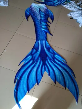 Personalizat Nou Coada de Sirena pentru Înot costum de Baie Coada și Aripioarele Sirenă Coada Cu un Monofin Adult Copii mă înec în Costume Cosplay