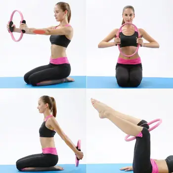 Pilates Slabire Yoga Inel Durabil Pilates Fitness Cerc de Yoga Accesoriu Muschii Corpului Exercițiu de Antrenament sală de Gimnastică instrument de Formare