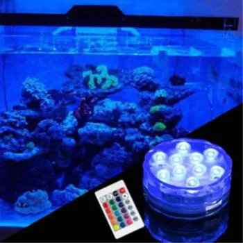 Piscină Lumina ip68 piscine Cu Telecomanda RGB Submersibila Durabil Lumina LED-uri Bec Portabil Subacvatice