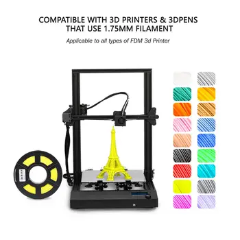 PLA filament 1kg1.75mm pentru imprimare 3D cu 0,02 mm toleranță și nici o bulă pla inofensiv material de imprimare 3D