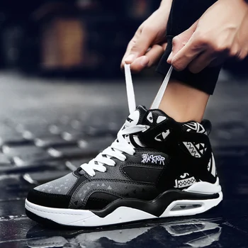 Plus Dimensiune 46 Retro Bakset Homme 2020 Nou Brand pentru Bărbați Pantofi de Baschet Pentru Adidasi Mens Sală de Fitness, Pantofi de Sport de sex Masculin pantofi casual