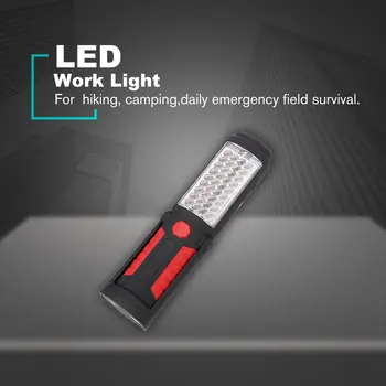 Portabil USB de Încărcare 36+5LED Lumina de Lucru CONDUS de Reparare de Urgență Lanterna Lampă de Lucru cu Magnet Jos