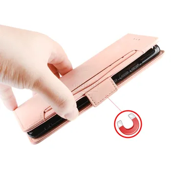 Portofel Cazuri Pentru Xiaomi Redmi Nota 9 Pro Caz Închidere Magnetică Carte Flip Cover Pentru Nota 9 Pro Max Din Piele Cartelei De Telefon Genti