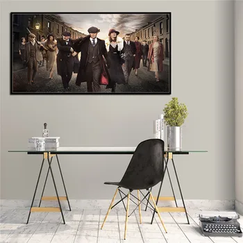 Postere si Printuri Șepci Cillian Murphy Show TV Poster de Arta de Perete Tablou Canvas Tablou pentru Camera Decor Acasă